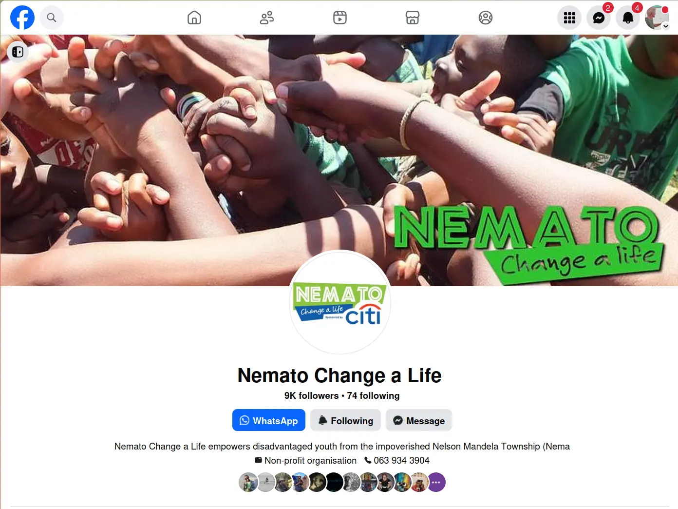 Nemato Change a Life on Facebook