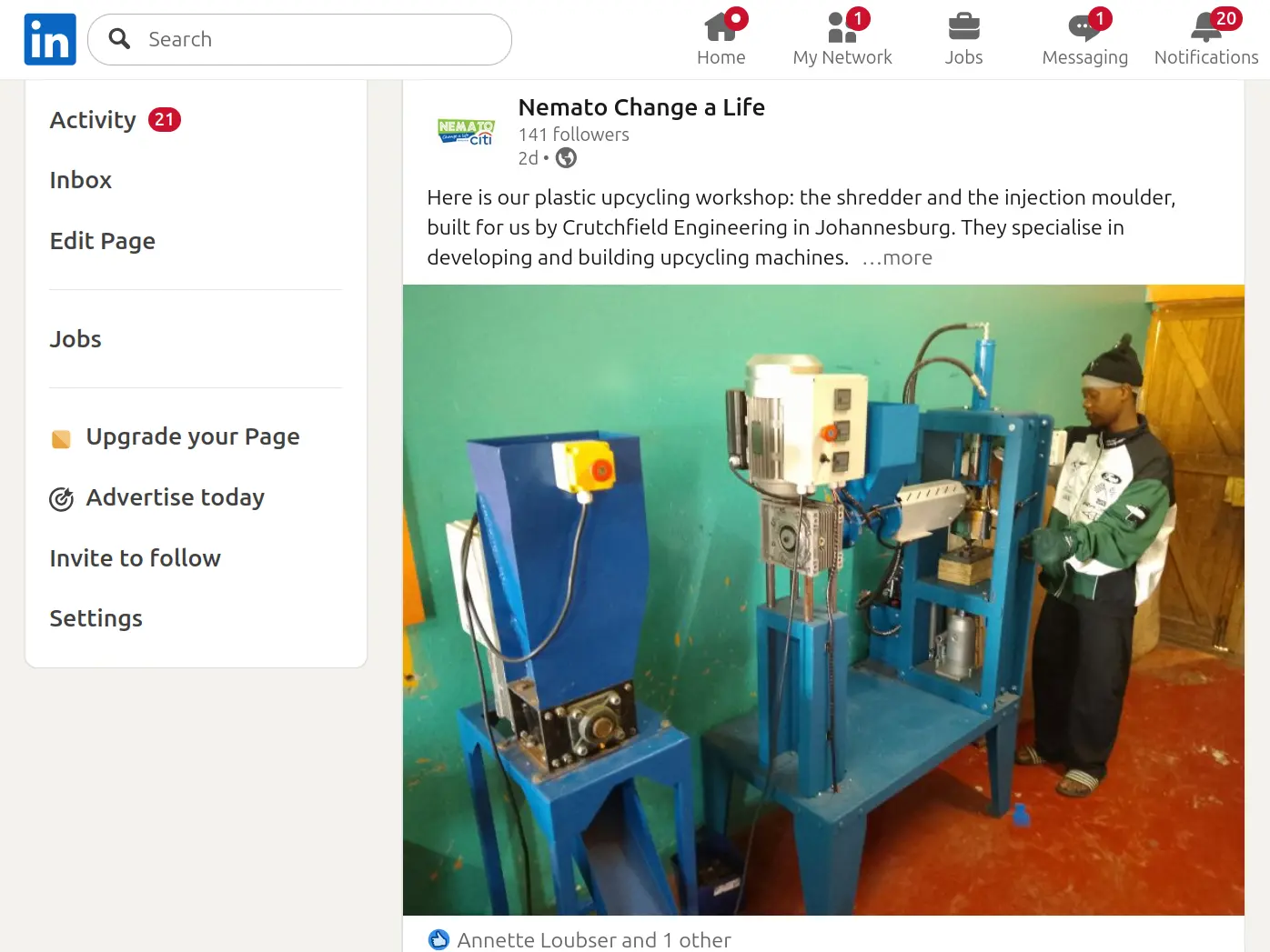 Nemato Change a Life on LinkedIn